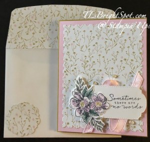 Stampin' Up! Thoughtful Expressions Sympathy card & envelope