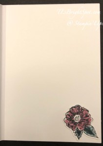 Stampin' Up! Note card #2 inside