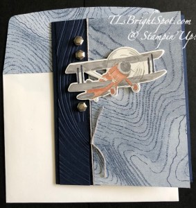 Stampin' Up! Take To The Sky card & envelope