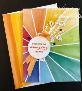 Stampin' Up! Full of Life & Flowers of Beauty Dies card & envelope