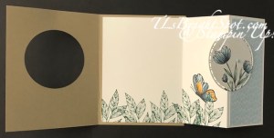 Stampin' Up! Spotlight On Nature Window Z Fold, inside