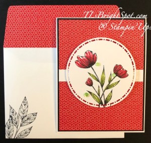 Stampin' Up! Spotlight On Nature card & envelope