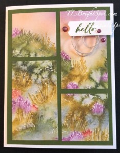 Stampin' Up! Thoughtful Journey Hello Card