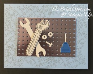 Stampin' Up! Trusty Tools graduation card