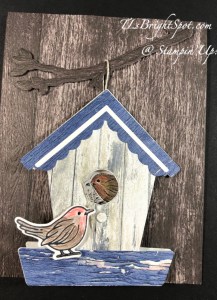 Stampin' Up! Country birdhouse card front
