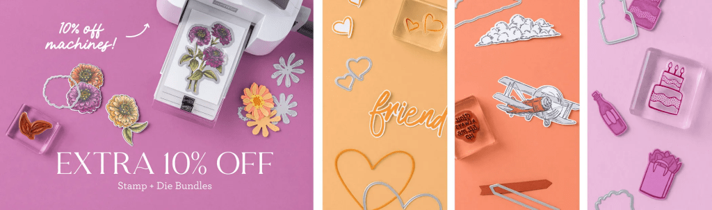 Stampin' Up! 10% off Stamp & Die Bundles