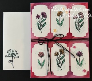 Stampin' Up! Wildflower Dedsigns card & envelope front