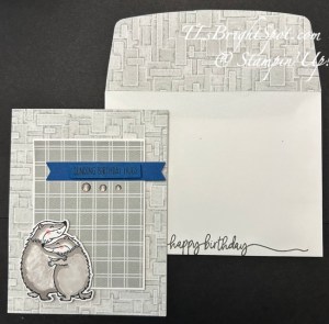 Stampin' Up! Hearts & Hugs card & envelope