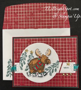 Stampin' Up! Christmas Friends card & envelope