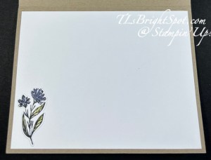 Stampin' Up! card 2 of Wildly Flowering Suite Collection