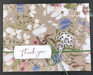 Stampin' Up! Wildflower Designs card front.card 2