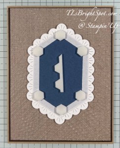 Stampin' Up! Wildflower Design Dies adhering together pieces