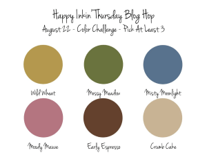 Stampin' Up! blog hop color challenge