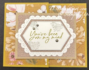 Stampin' Up! Wildflower Designs Fun Fold card front