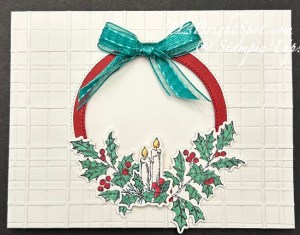Stampin' Up! Elegant Sentimental Wishes card front