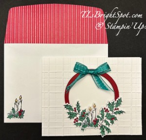 Stampin' Up! Elegant Sentimental Wishes card & envelope