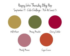 Stampin' Up! Inkin' Thursday Color Challenge