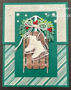 Stampin' Up! Sophisticated Sled card front