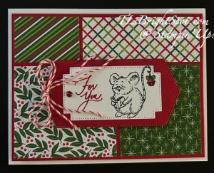 Stampin' Up! Stack & Cut Take a Bow 6x6 #4