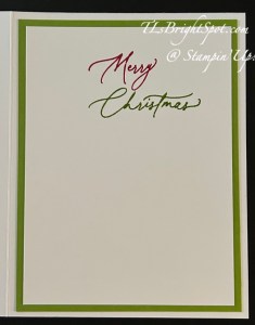 Stampin' Up! Take A Bow,#3 inside