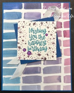 Stampin' Up! Full of Life Birthday card front