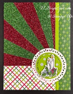 Stampin' Up! Glimmer Christmas Card front