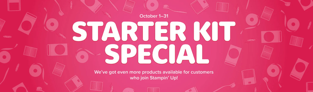 Stampin' Up! Starter Kit Special