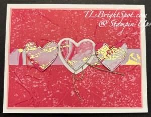Stampin' Up! Marbled Elegance card front