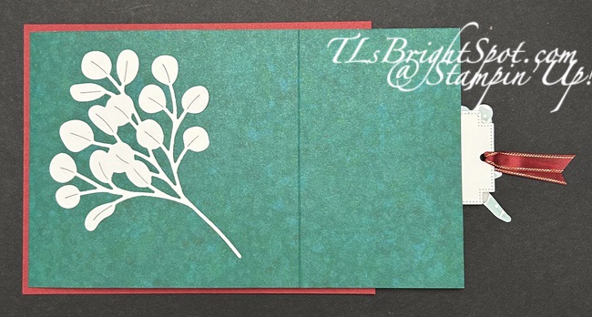 Stampin' Up! DSP Fun fold, reverse side