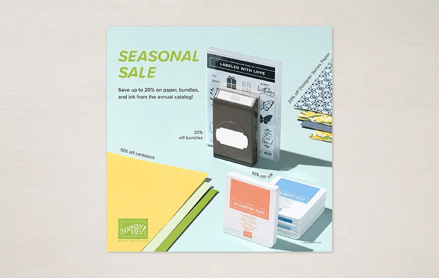Stampin' Up! Seasonal Sale