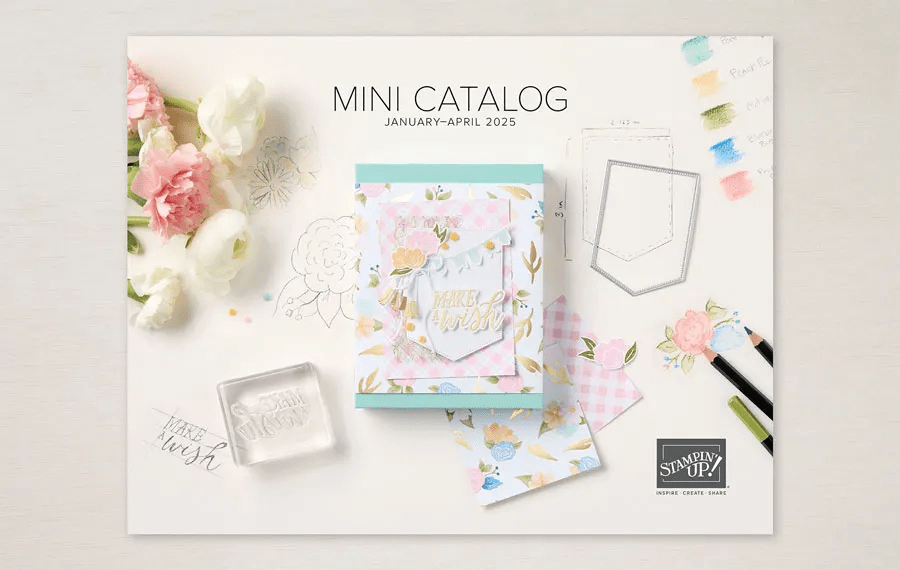 Stampin' Up! Jan - Apr 2025 Mini Catalog