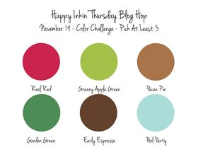 Stampin' Up! Hop Color Challenge