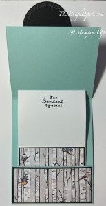 Stampin' Up! Pop-up Gift Card inside