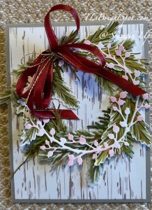 Stampin' Up! Wreath Card front