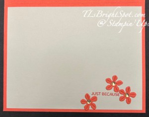 Stampin' Up! Heart Shaped bundle, card inside
