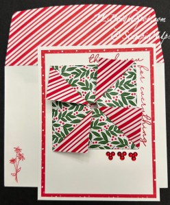 Stampin' Up! Spring Corners Thank You card & envelope