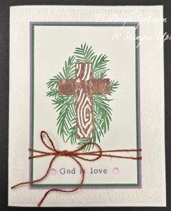 Stampin' Up! Faith Collection card front