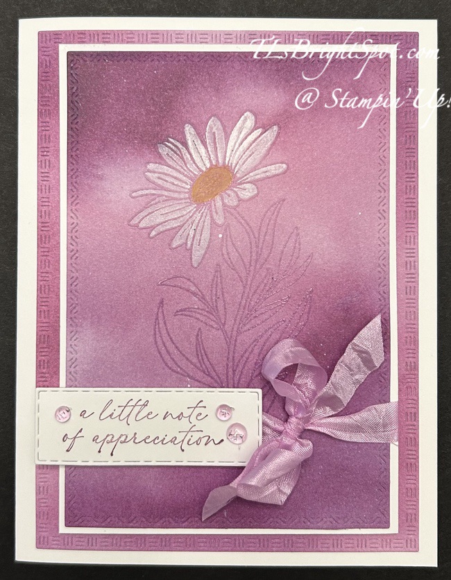 Stampin' Up! Textured Notes & You Are Remarkable Card Front