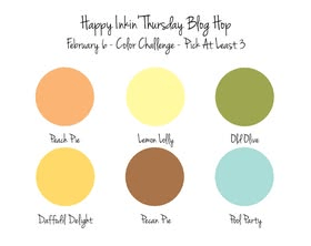 Stampin' Up! Blog Hop Color Challenge