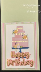 Stampin' Up! Hop - Wildflower Birthday Double Flap Fun Fold