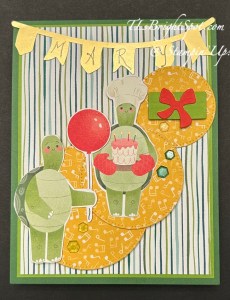 Stampin' Up! Turtle-Y Awesome Birthday card front