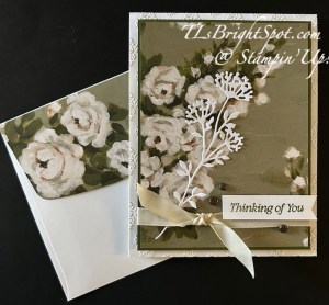 Stampin' Up! Beautiful Motifs card & envelope back