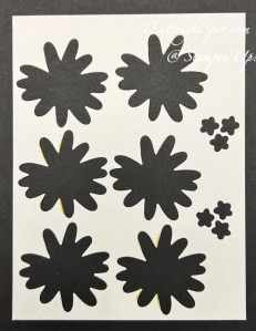 Stampin' Up! Impressions Abloom daisy die cuts