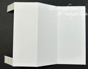 Stampin' Up! Window Pop-Out Card front side of insert - template 2