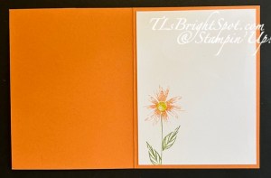 Stampin' Up! Impressions Abloom Appreciate You card front