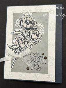 Stampin' Yp! Beautiful Gallery Suite Mother's Day card front