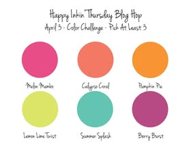 Stampin' Up! Hop Color Challenge