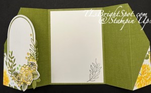 Stampin' Up! DSP Fun Fold w/ Floral Delight DSP