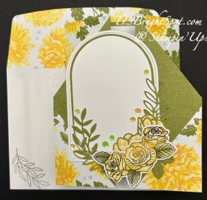 Stampin' Up! DSP Fun Fold w/ Floralo Delight DSP