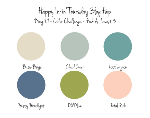 Stampin' Up! Blog Hop color challenge